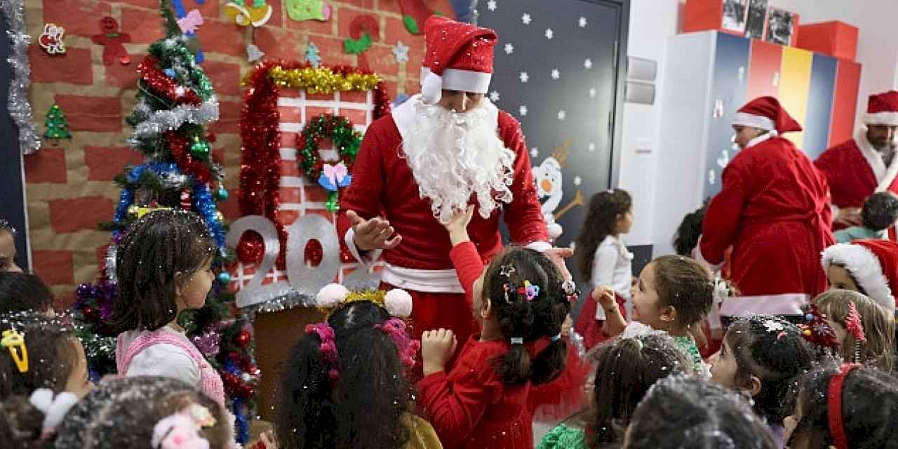 Başkan Çerçioğlu yeni yılda minik öğrencileri unutmadı