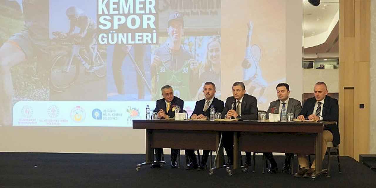 Kemer Spor Günleri toplantısı gerçekleştirildi