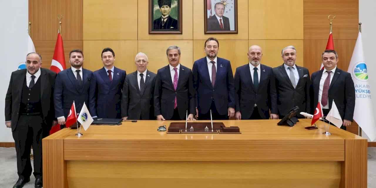 Sakarya'da Başkan Alemdar MÜSİAD Genel Başkanı'nı ağırladı