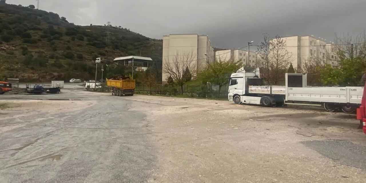 Muğla Büyükşehir kamyon ve tır park sorununu çözdü