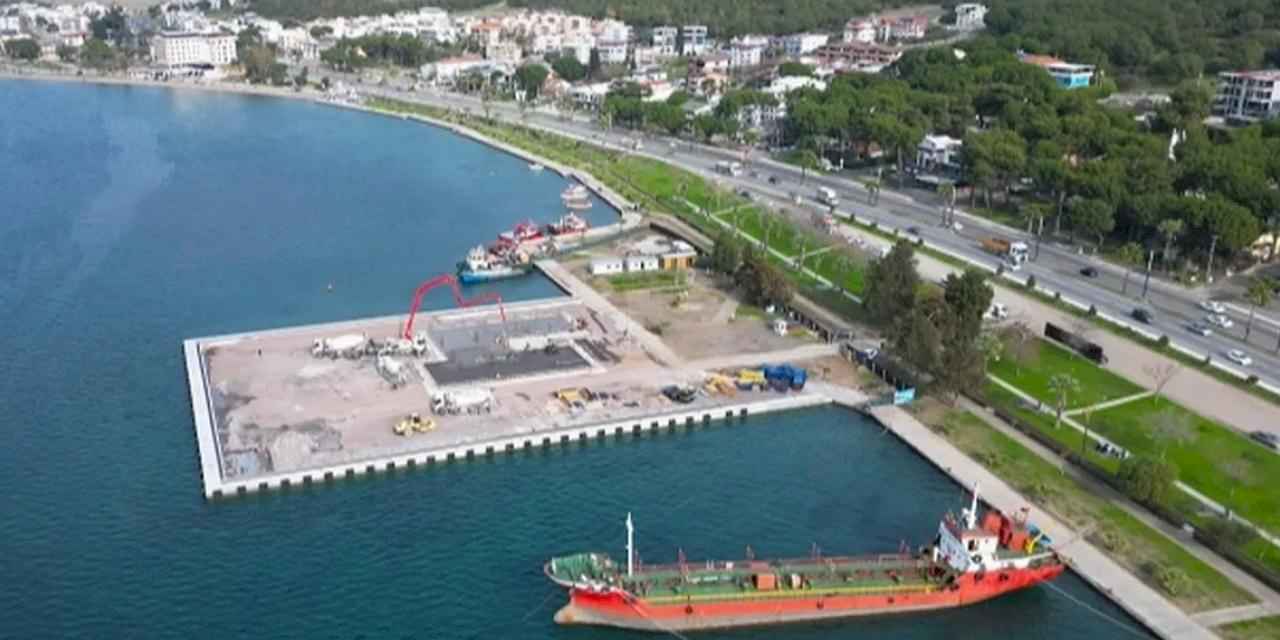 İzmir Aliağa Yolcu İskelesi’nde sona doğru