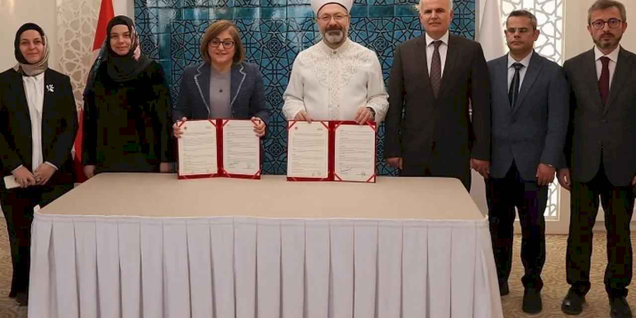 Gaziantep'le Diyanet'ten iş birliği protokolü