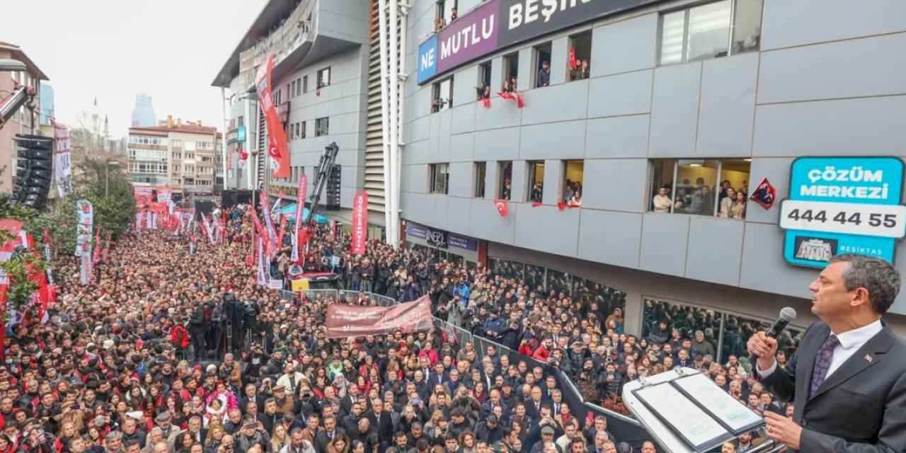 Binler Beşiktaş'ta büyük mitingte! Türk yargısına 'Özel' çağrı!