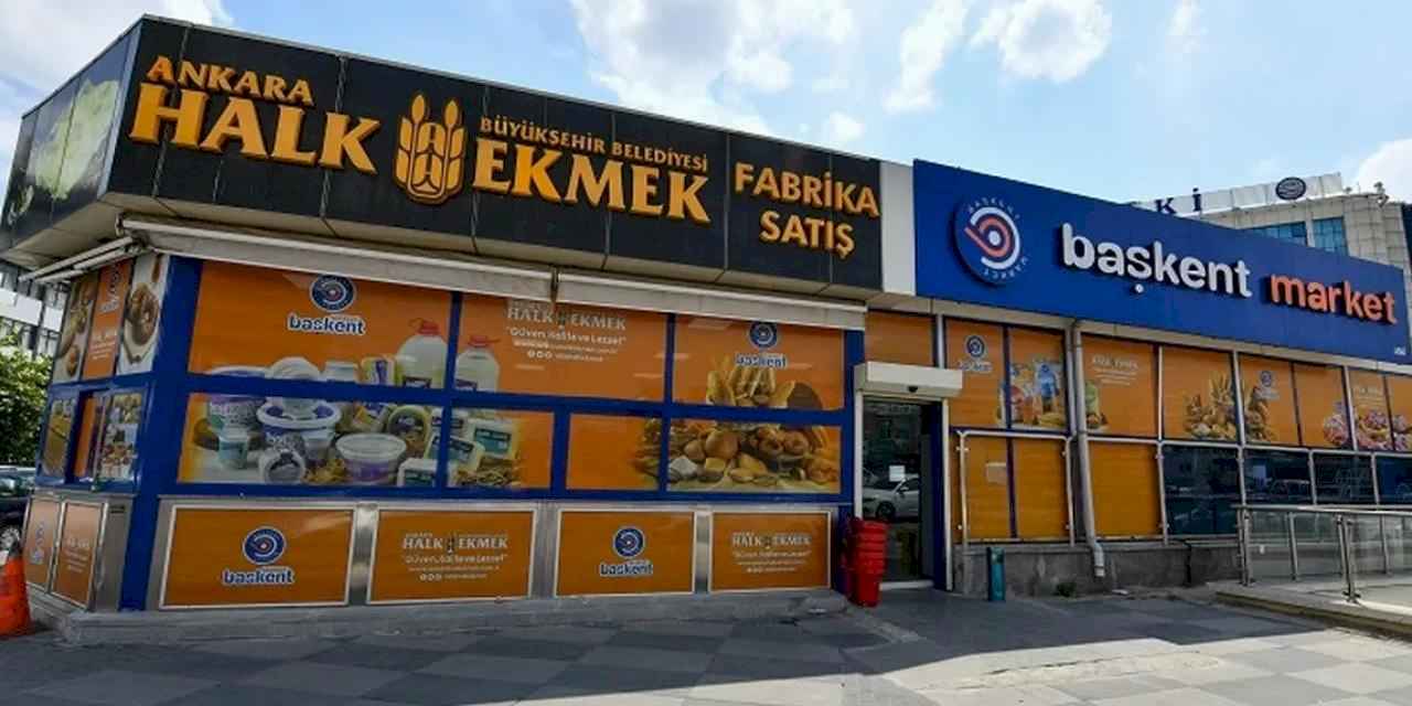 Ankara Büyükşehir'in Başkent Marketi'ne yoğun ilgi