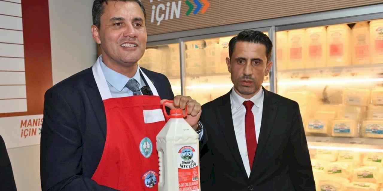 Manisa Büyükşehir üreticiden tüketiciye köprü oluyor