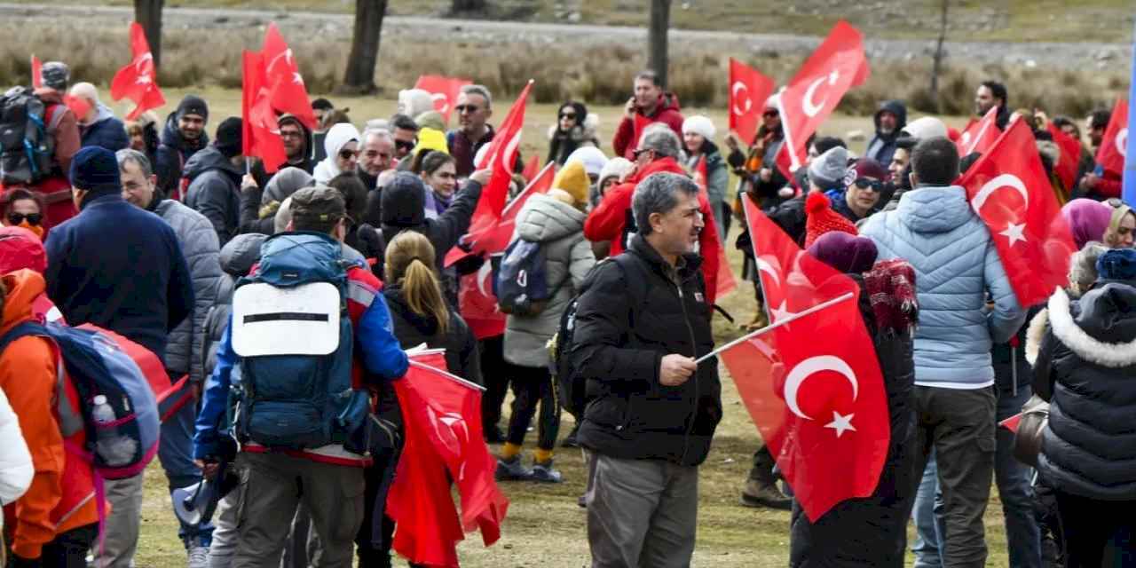 Başkentliler doğa yürüyüşünde buluştu